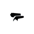 JR Products 655FLEXBKA Flexible Rain Gutter Spouts, Black, pr. - image 1