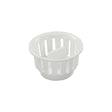 JR Products 95045 Threaded Plastic Strainer Basket, White - image 1