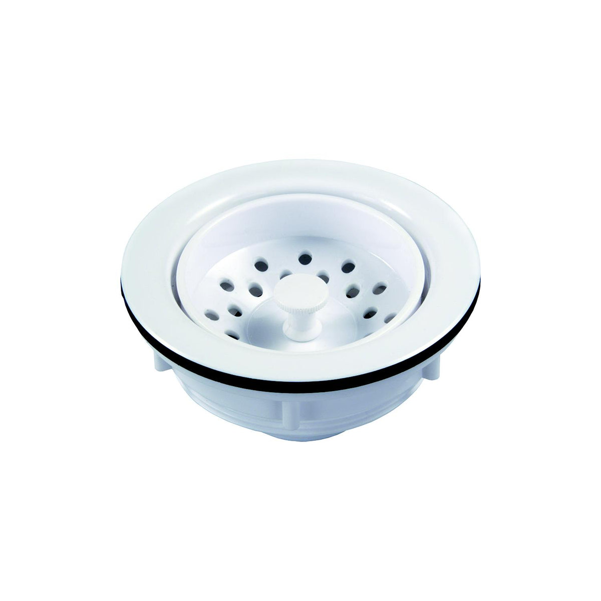 JR Products RV Sink Strainer with Pop Up Stopper - 95275 - image 1