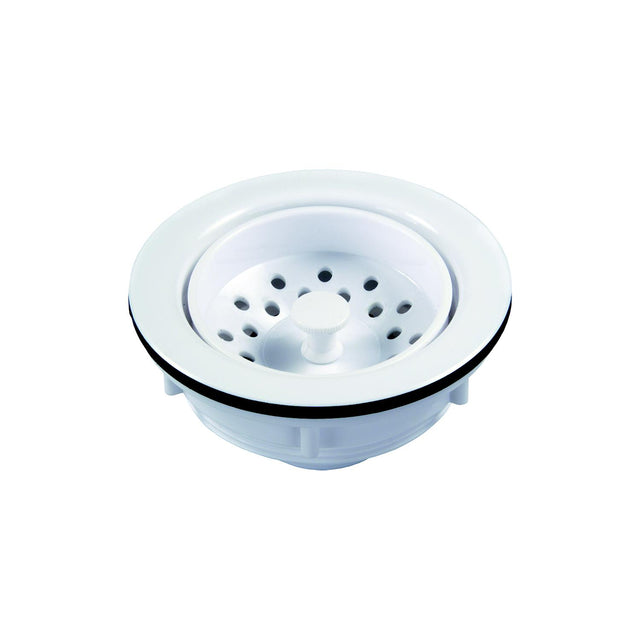 JR Products RV Sink Strainer with Pop Up Stopper - 95275 - image 1