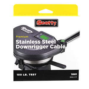 Scotty 300ft Premium Stainless Steel Replacement Cable - 1001K