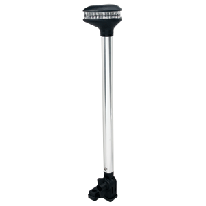 Perko Stealth Series - L.E.D. Fold Down White All-Round Light - 13-3/8 - 1636DP0CHR