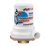 Rule Tournament Series Bronze Base 1600 GPH Livewell Pump - 209B