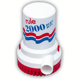 Rule 2000 GPH Non-Automatic Bilge Pump w/6' Leads - 10-6UL
