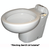 Raritan Marine Elegance - Household Style - White - Remote Intake Pump - Heavy-Duty Push-Button Switch - 12v - 220HR01202