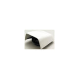 Beckson C8 Snap On Clam Vent With Hose Adapter, White 5-1/2" W x 6-1/4" D x 2-1/2" H - C-8 - official Beckson product image 3