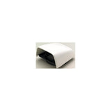 Beckson C8 Snap On Clam Vent With Hose Adapter, White 5-1/2" W x 6-1/4" D x 2-1/2" H - C-8 - official Beckson product image 2