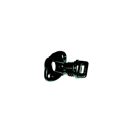 Beckson 1" Drain Plug Screw Type w/Gasket - Black [DP10-B] - official Beckson product image 2