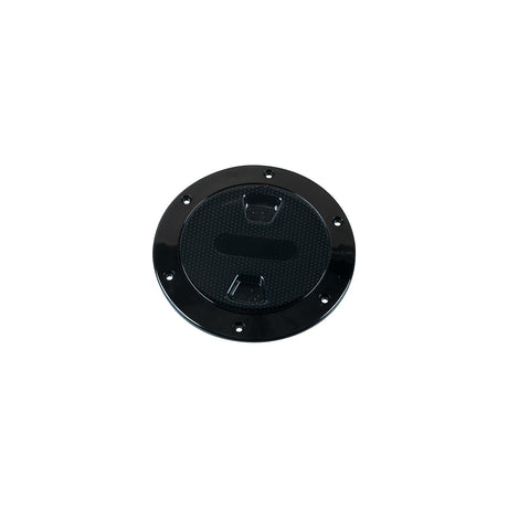 Beckson Screw Out Deck Plate With Standard Trim Ring, Dimple Center - DP42B - official Beckson product image 3