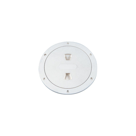 Beckson Screw Out Deck Plate With Standard Trim Ring, Diamond Center - DP64-W - official Beckson product image 3