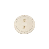 Beckson Screw Out Deck Plate With Standard Trim Ring, Diamond Center - DP84N - official Beckson product image 2