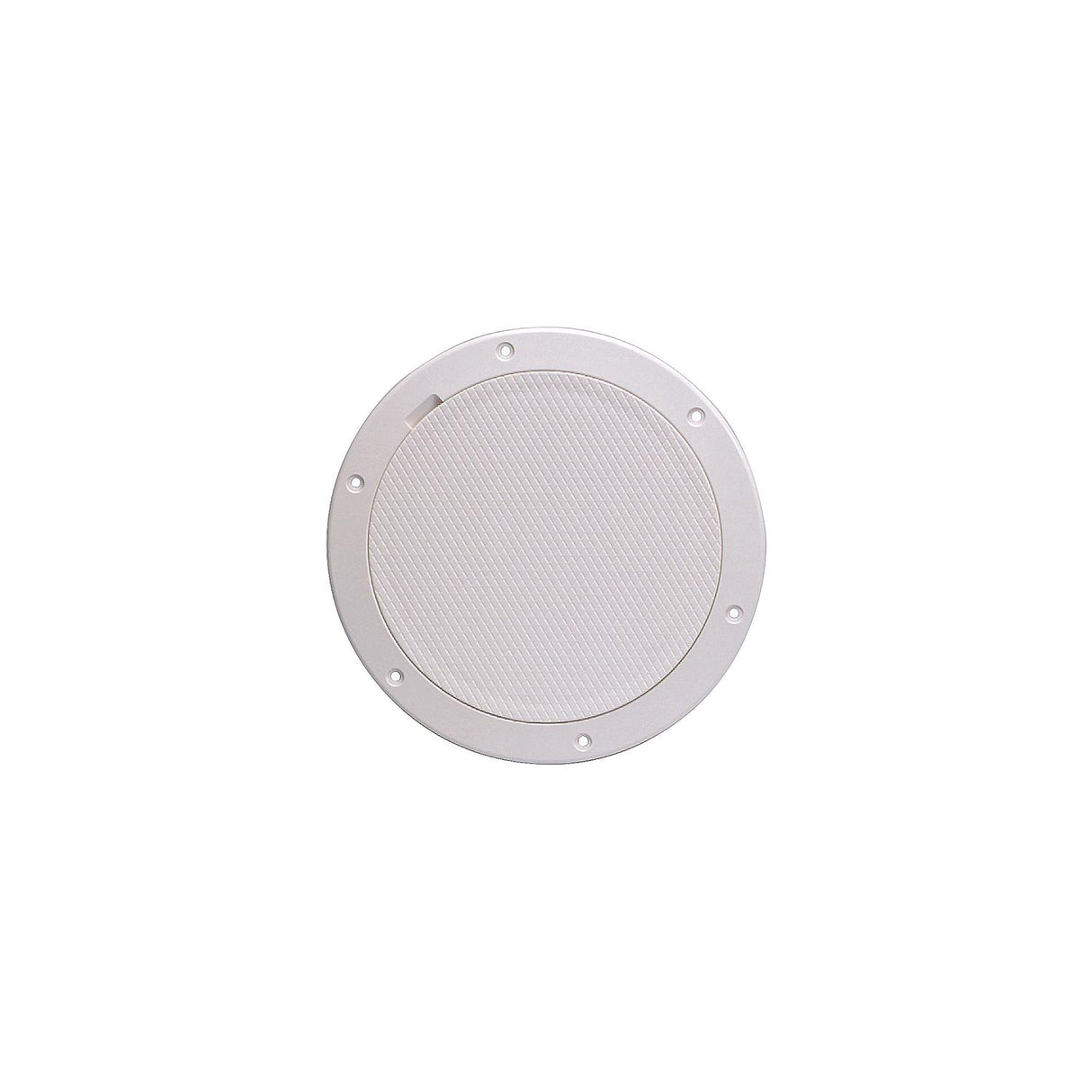 Beckson Pry-Out Deck Plate With Standard Trim Ring, Diamond Center - DP85N
