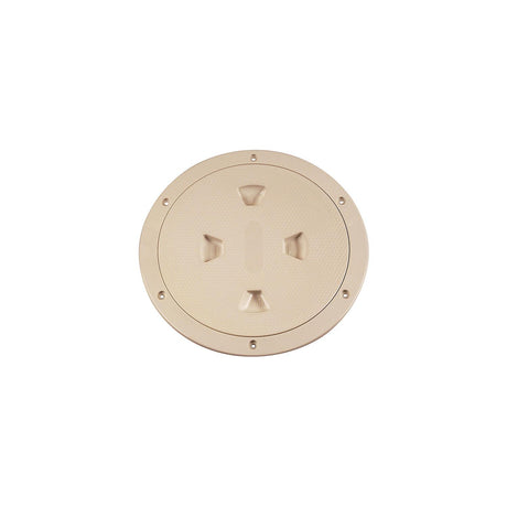 Beckson Screw Out Deck Plate With Standard Trim Ring, Diamond Center - DP84N - official Beckson product image 3