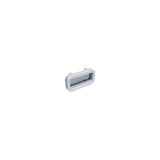 Beckson PO512-WC-10 Self-Drainâ¢ Opening Port, White w/Clear Lens - PO512-WC-10 - official Beckson product image 2