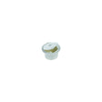 RV Designer Low Profile Cable Hatch, Round, Polar White -- 4.6" x 2.6" (Replaceable Lid) - B130 - image 1