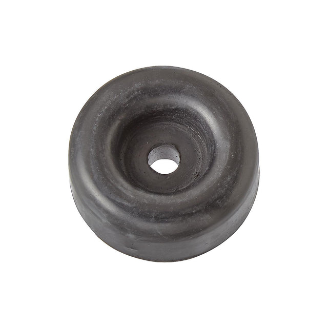 RV Designer Black (Round) Ramp Door Bumper - E203 - image 1