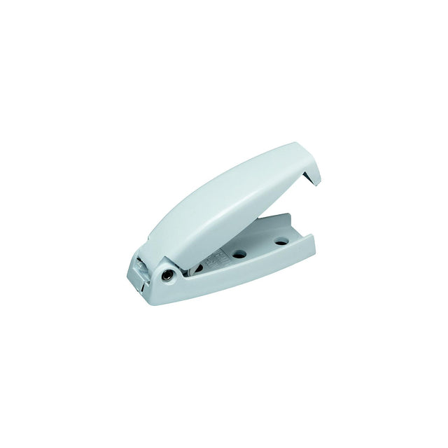 RV Designer Baggage Door Catch - White - rounded - E211 - image 1