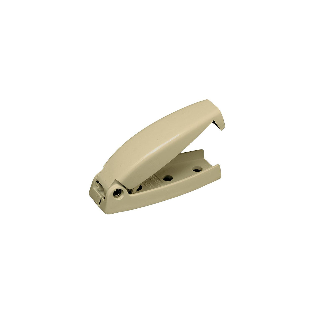 RV Designer Baggage Door Catch - Beige - rounded - E213 - image 1