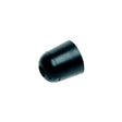 RV Designer Entry Door Bumper - Black Rubber - 1" - E228 - image 1