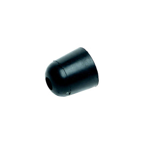 RV Designer Entry Door Bumper - Black Rubber - 1" - E228 - image 1