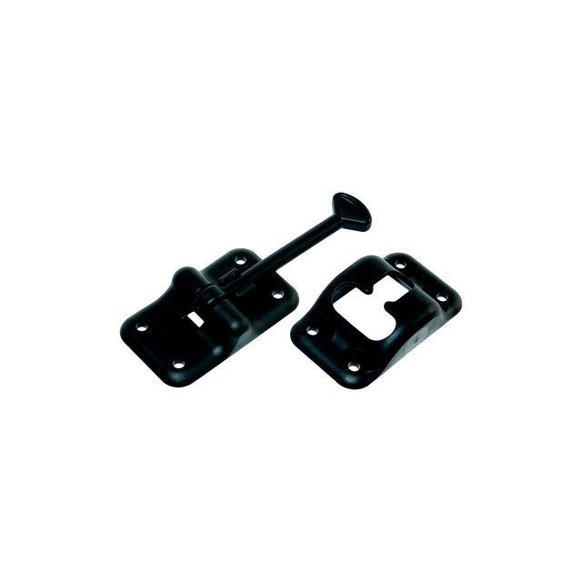 RV Designer Entry Door Holder - Plastic T - 3 1/2" - Black - E232 - image 1