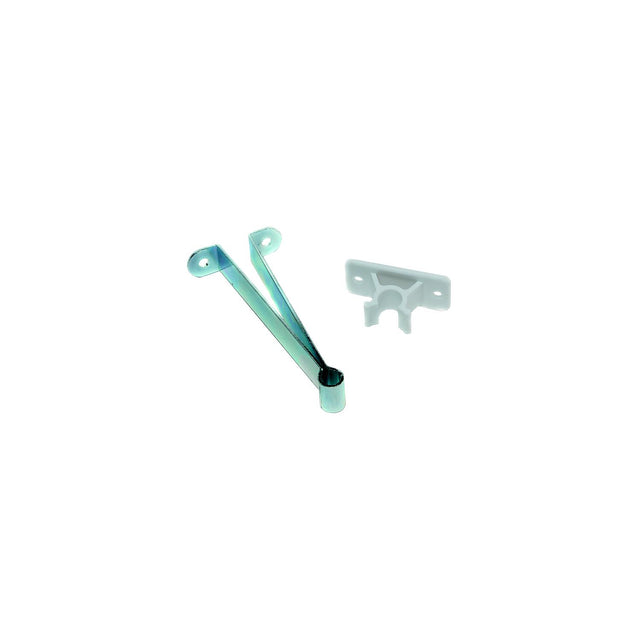 RV Designer Entry Door Holder - Metal / Plastic Clip 3" - E265 - image 1