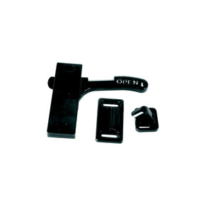 RV Designer E285 Black Right Hand Amerimax RV Screen Door Latch - image 1