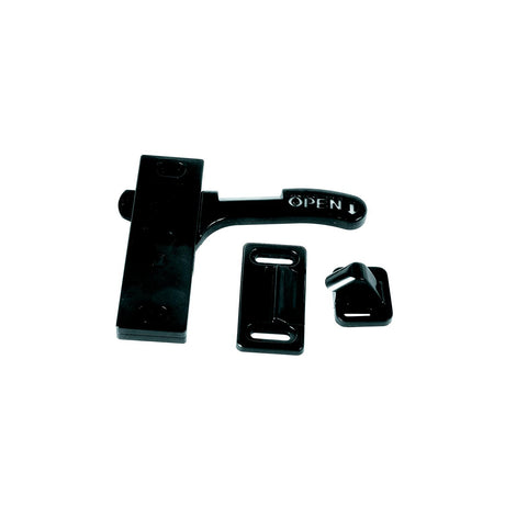 RV Designer E285 Black Right Hand Amerimax RV Screen Door Latch - image 1