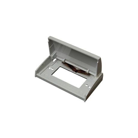 RV Designer White Weatherproof GFCI Outlet Cover - E465 - image 1