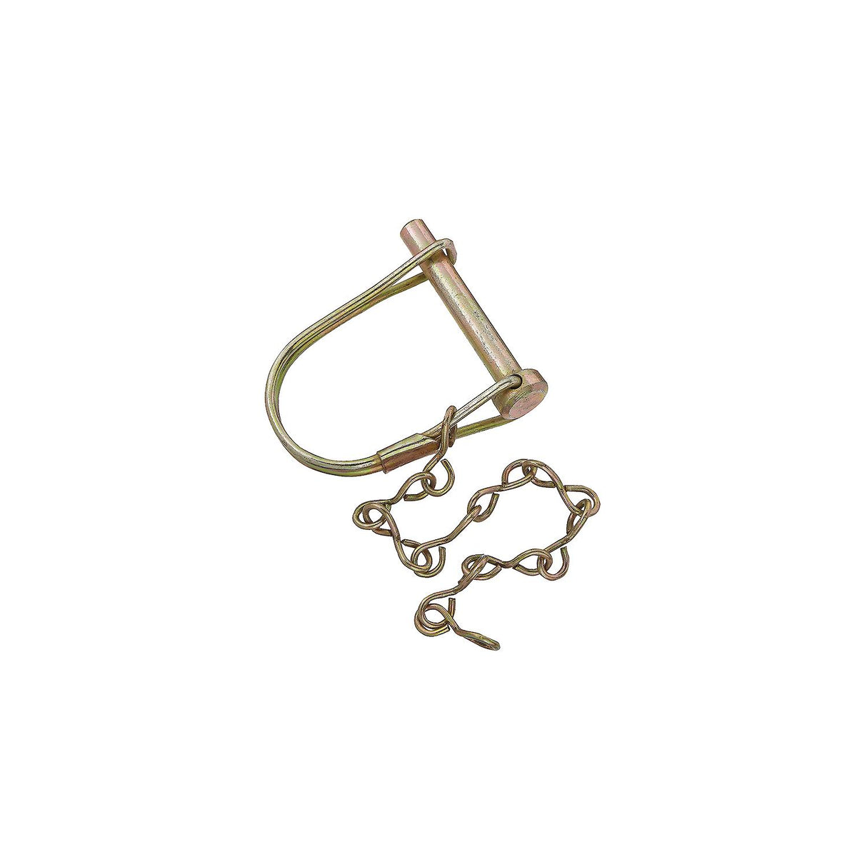 RV Designer Coupler Lock Pin w/ chain, 1/4" x 1-3/8" - H420 - image 1