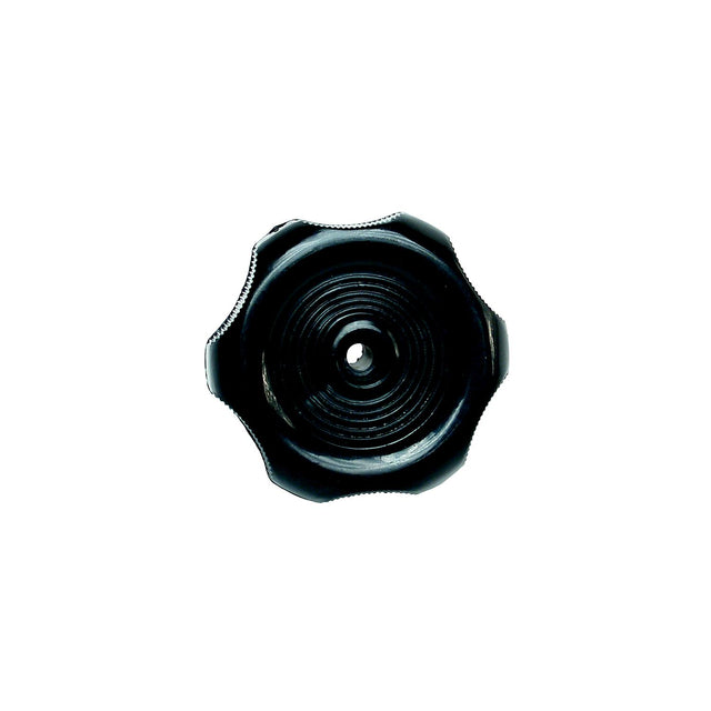 RV Designer Window Knob - Black - 1/2" shaft - H711 - image 1