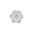 RV Designer Window Knob - White - 1/2" shaft - H715 - image 1