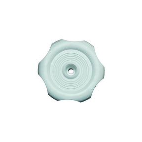 RV Designer Window Knob - White - 1" shaft - H717 - image 1