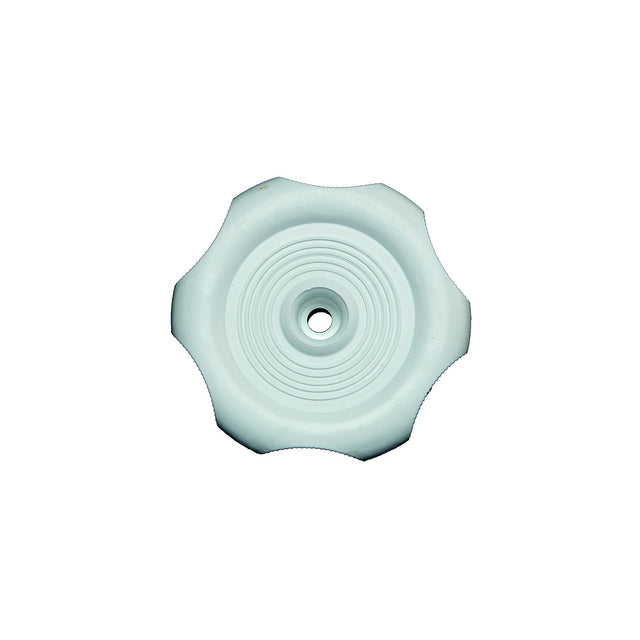 RV Designer Window Knob - White - 1" shaft - H717 - image 1