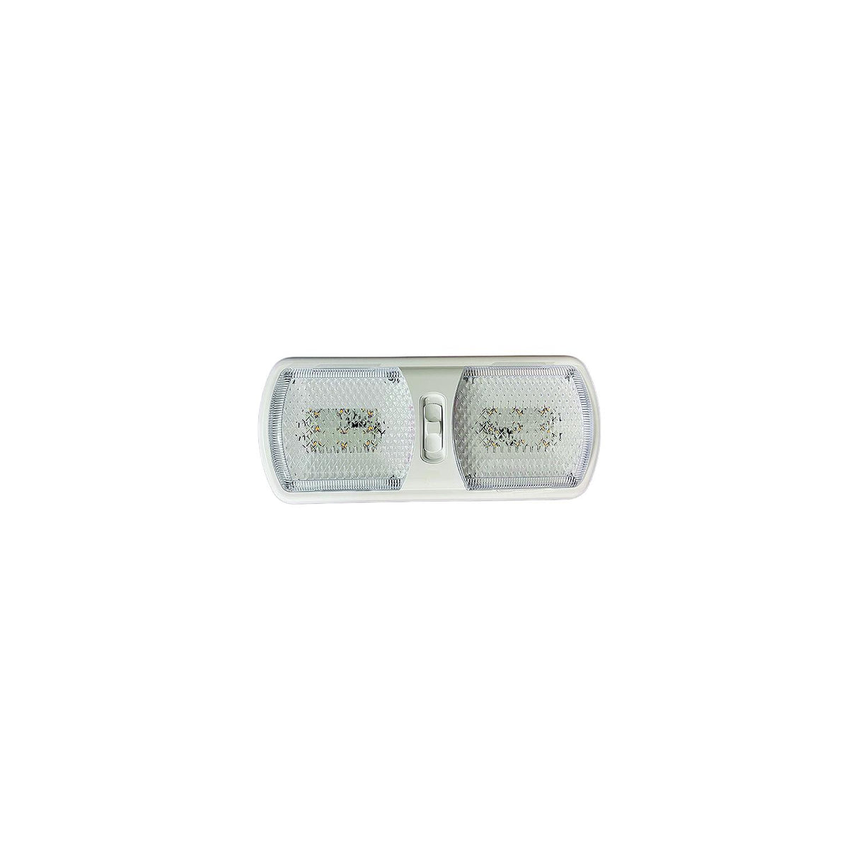 RV Designer LED 12V Pancake Double Light - L805 - image 1