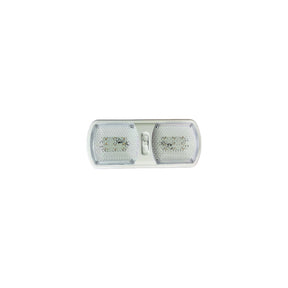 RV Designer LED 12V Pancake Double Light - L805 - image 1