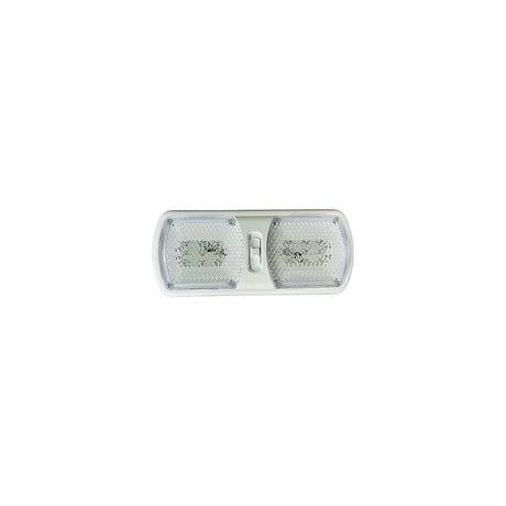 RV Designer LED 12V Pancake Double Light - L805 - image 1