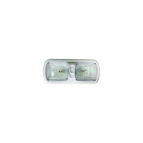 RV Designer 12V Pancake Double Light - L815 - image 1