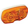 RV Designer L911 Double Bulls Eye LED Marker Light, Amber, 4" X 2" - image 1