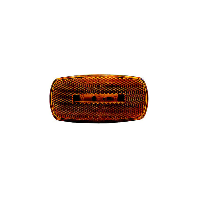 RV Designer L919 Oblong LED and Incandescent Marker Light, Amber LED - image 1