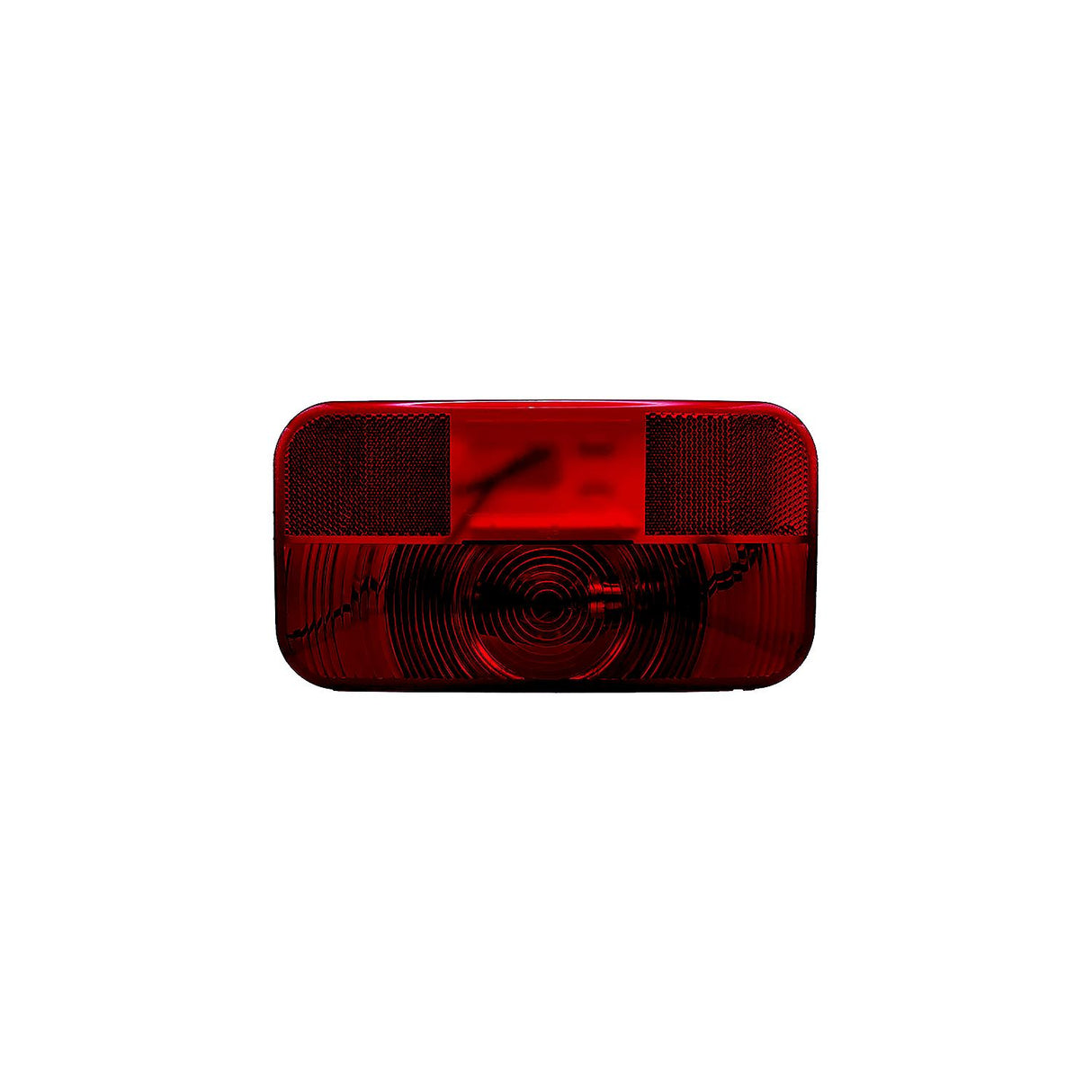 RV Designer L963 Incandescent Rectangular Tail Light With Reflex, Red, 8.5625" X 3.125" - image 2