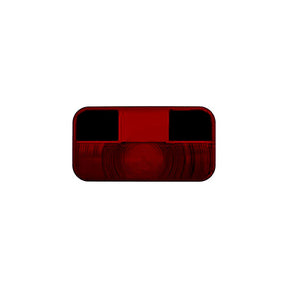 RV Designer L962 Replacement Lens for Incand. Rectangular License Light & Bracket, Red - image 1
