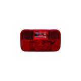 RV Designer L973 Incandescent Rectangular Tail Light With Reflex & Back up Light, Red , 8.5625" X 3.125" - image 2