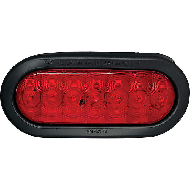 RV Designer L980 Stop/Turn/Tail Light Grommet Mount Kit, Oval Tail Light - image 1