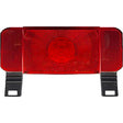 RV Designer L982 LED RV Combination Tail Light with License Illuminator, Black Base, Red - image 1