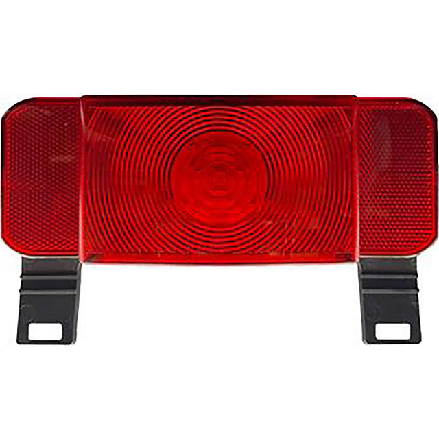 RV Designer L982 LED RV Combination Tail Light with License Illuminator, Black Base, Red - image 1