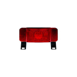 RV Designer L982 LED RV Combination Tail Light with License Illuminator, Black Base, Red - image 2