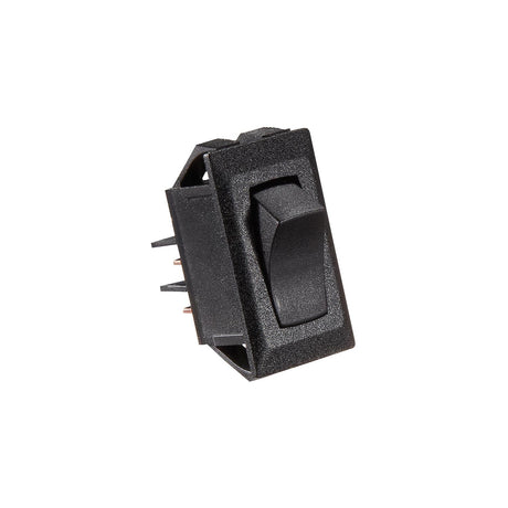 RV Designer Black Rocker Switch, 10 A, On/Off - SPST - Cut-Out .550" x 1.125" - S261 - image 1