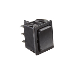 RV Designer Black Rocker Switch, 5 A, Momentary On/Off Momentary On - DPDT - Cut-Out .872" x 1.071" - S471 - image 1