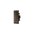 RV Designer Black Dual GFCI Outlet w/Cover-Plate - S807 - image 1